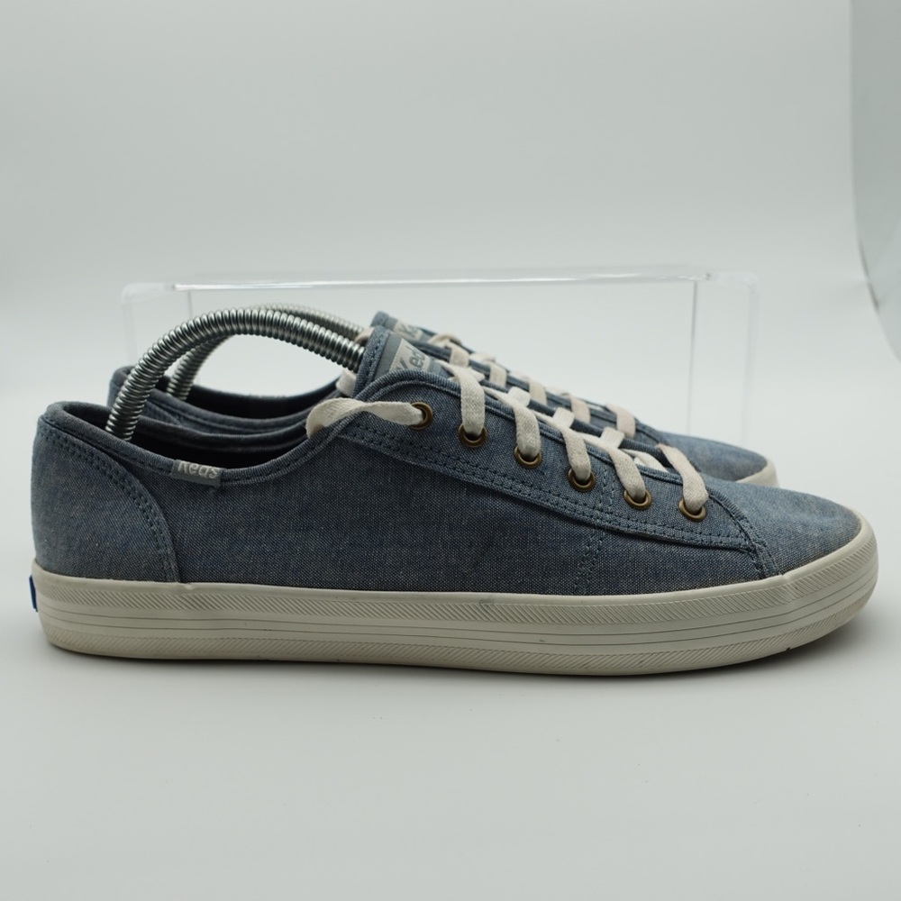 Keds Kickstart Women Size 11Shoes Blue Fabric Casual Sneakers Low Top Lace Up